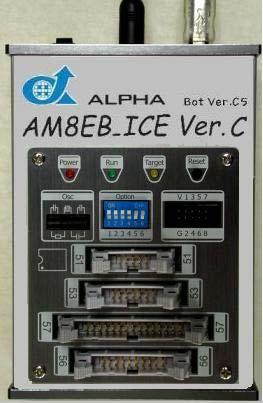 2. 使用 AM8EB ICE 概要说明 AM8EB ICE 组件, 以及如何安装硬件 AM8EB110/120 ICE 请参阅 2.9 小节 2.