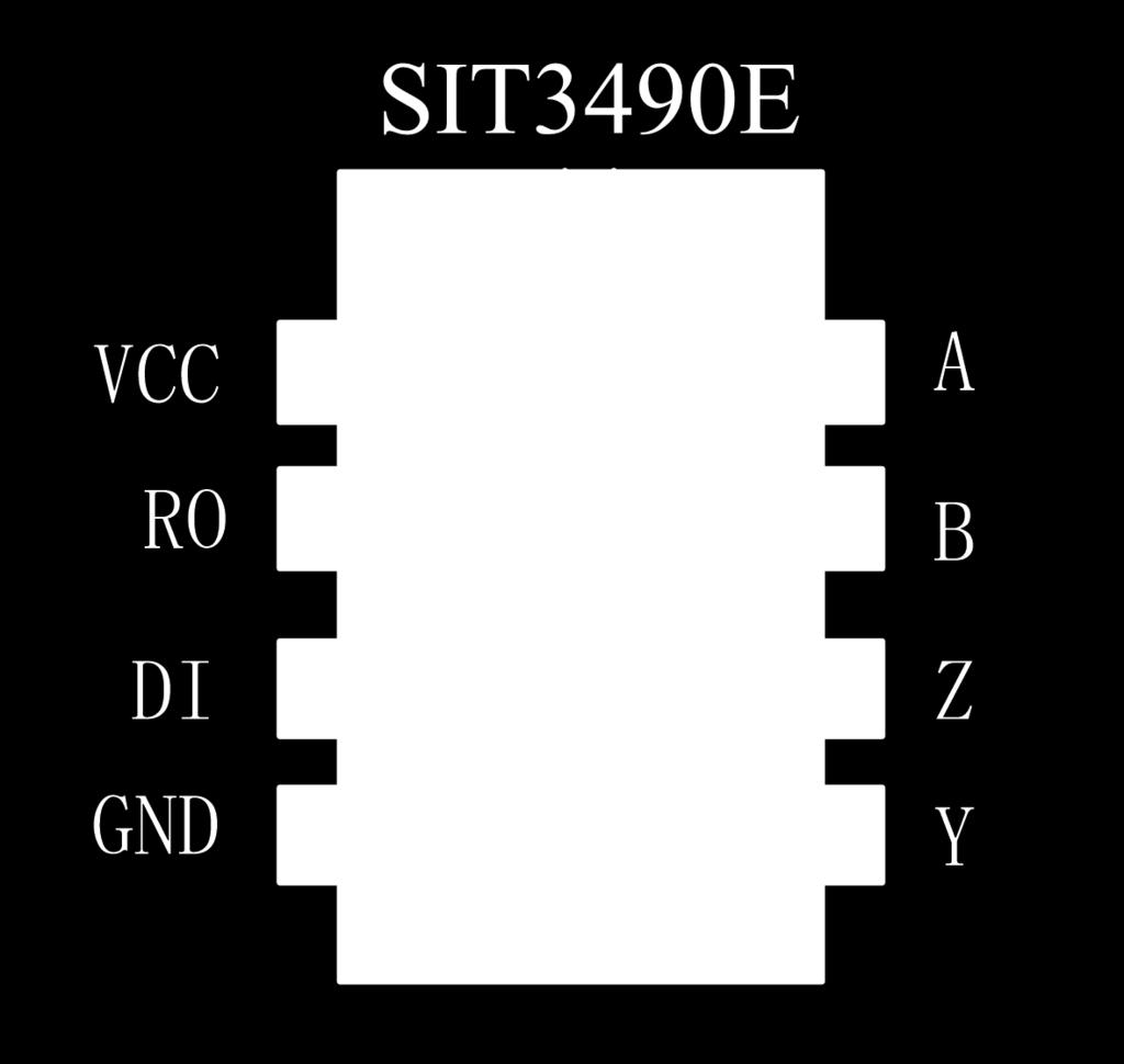 B 端口防护 : HBM±15KV; 提供绿色环保无铅封装 描述 是一款 3.0V~5.