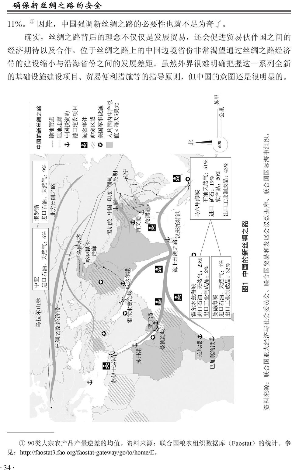 目 贸 易 便 利 措 施 等 的 指 导 原 则, 但 中 国 的 意 图 还 是 很 明 显 的 图 1 中 国 的 新 丝 绸 之 路 资 料 来 源 : 联 合 国 亚 太 经 济 与 社 会 委 员 会 联 合 国 贸 易 和 发 展 会 议 数 据 库 联 合 国 国 际