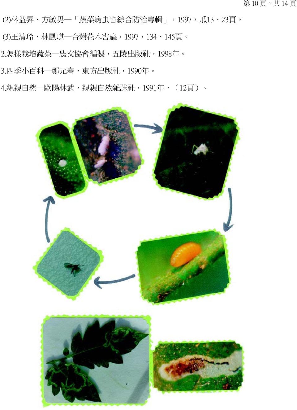 怎 樣 栽 培 蔬 菜 農 文 協 會 編 製, 五 陵 出 版 社,1998 年 3.