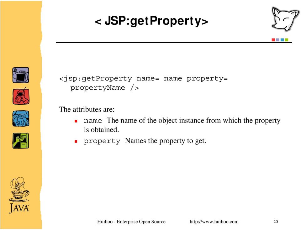 instance from which the property is obtained.