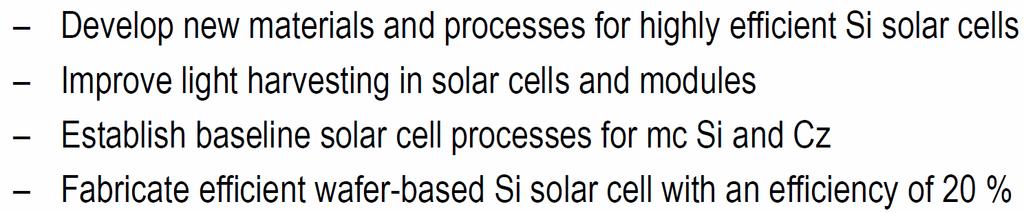 Solar cells and modules (电池和组件) Mono og multicrystalline