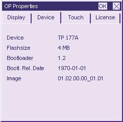 组态操作系统 6.1 在 TP 177A 上组态操作系统 结果 现在完成了对 HMI 设备屏幕设置的更改 屏幕方向 屏幕方向由组态工程师在创建项目时设定 在将项目传送给 HMI 设备时, 会自动设置合适的 屏幕方向 注意 如果此时 HMI 设备上有项目, 请不要改变屏幕的方向 您还可以在控制面板中改变屏幕方向, 例如, 当您要在一个没有项目 垂直安装的 HMI 设备上 运行装载程序时 6.1.2.