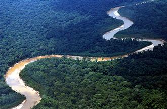 (LA20750940/1250) 上午搭機前往亞馬遜河最上游地區與玻利維亞相鄰的 馬多納多港 Puerto Maldonado, 此地區離大西洋巴西出海口約 6,700 公里, 雨林生態完全未被破壞,