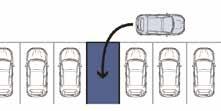 驾驶 智能泊车 (*) 该系统提供主动泊车辅助, 运行时, 系统检测合适的停车位置, 泊车时自动控制方向盘, 而油门 制动 档位和离合器 ( 配备手动变速箱的车辆 ) 由驾驶员进行控制 在驶入和驶出停车位的时候, 系统可以自动控制方向盘,