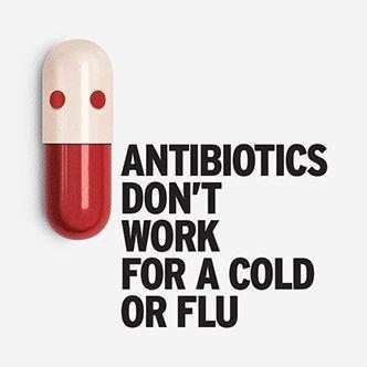 What about antibiotics? 使用抗生素又如何?