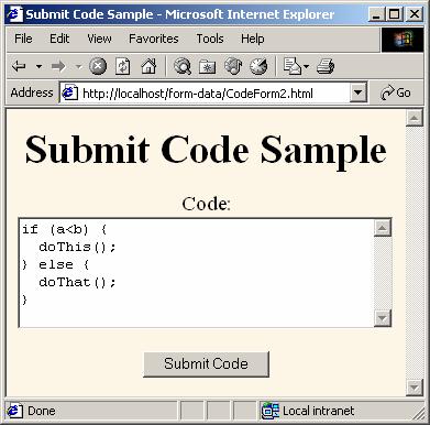 显示代码示例的 servlet( 经过修正 ): 含有特殊字符 36 JSP/servlet/Struts/JSF training: http://www.coreservlets.