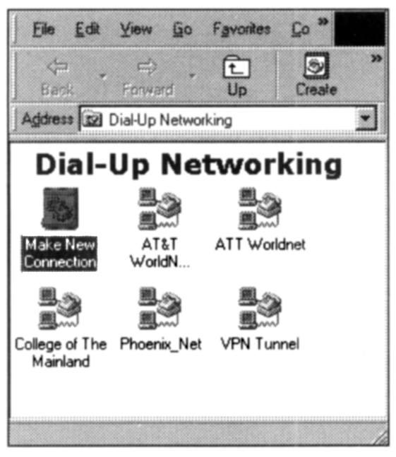 Dial-Up Networking Dial-Up