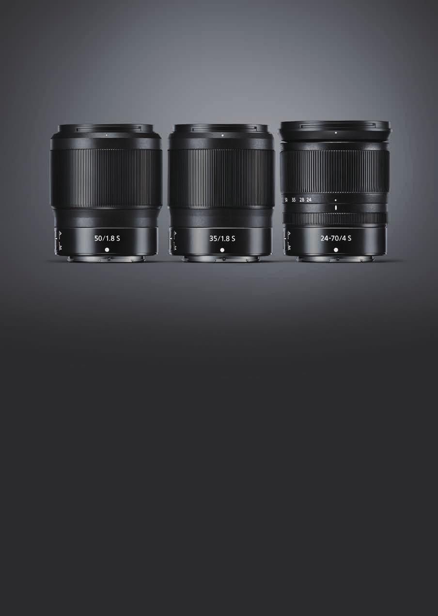 尼克尔 Z 24-70mm f/4 S 采用 1 枚非球面低色散 (ED) 玻璃镜片 1 枚低色散 ( ED) 玻璃镜片和 3 枚非球面镜片,