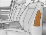 188 安全气囊系统 侧面安全气囊 侧面安全气囊描述 安全气囊系统不能取代安全带!