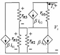 雙極性電晶體電流源 (1/0) Wilson 的 R O REF 並非連接 B-C 而成一個二極體 Q