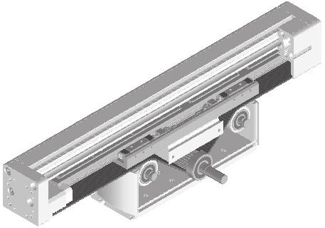 用于铺设气管和电缆 1 带直角减速机 3 2 3 悬臂安装接口 : 悬臂应用场合 ( 适用于 DGE-.