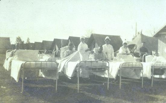 Convalescing, 1918 influenza