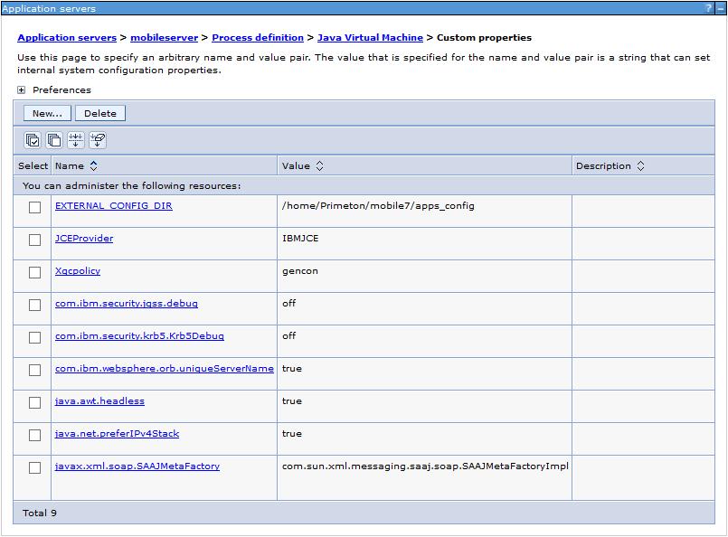 查看 web 容器定制参数, 在管理控制台 Application Servers -> server1 -> ( 会话管 理 )Web 容器 -> 定制属性 查看 : com.ibm.ws.webcontainer.invokefilterscompatibility true 3.2.