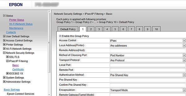 & 18 Default Policy Group Policy 1.