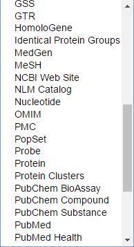 PubMed 检索界面 高级检索