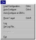 Log Set Log File Recent File List Exit 4-3 File 3 View Multi-ICE Toolbar Status Bar RPC Calls RPC
