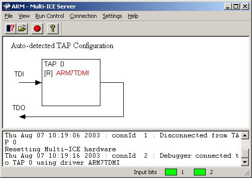 4-12 Multi-ICE Server 4.1.3 Multi-ICE Server JTAG 1