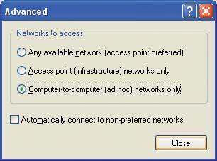 3. [Use Windows to configure my wireless network settings ( Windows )]