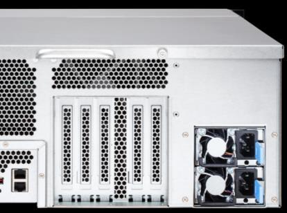 彈性的 PCIe 配置 (4U) PCIe x8 PCIe x8 PCIe x4 PCIe x4 PCIe x4 PCIe x4