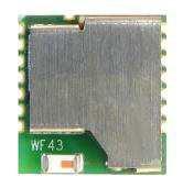 单WiFi模组 WF43 WF52 射频方案 ST CW1200 ART ACC1340 WiFi standard 802.11 b/g/n 802.