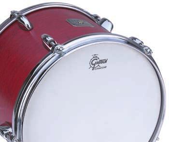 All snares feature the Gretsch drop style throw-off and fixed