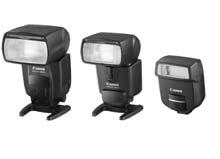 D 闪光摄影 EOS 专用的 EX 系列闪光灯 EX 系列闪光灯 ( 另售 ) 使得闪光摄影与不使用闪光灯的通常拍摄一样简单 有关详细说明, 请参阅 EX 系列闪光灯使用说明书 本相机是 A 类相机, 可以使用 EX