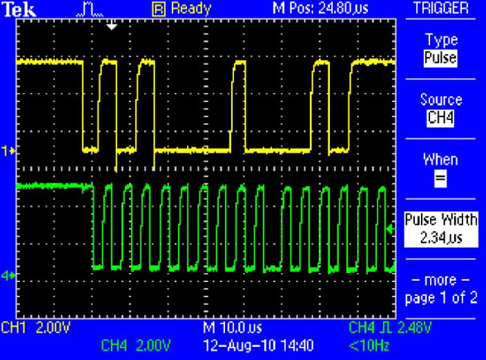 2 GS/ 秒取樣率 高達 200 MHz 的頻寬和 2 GS/ 秒最大取樣率, 是同價位數位儲 存示波器當中絕無僅有的水準 Tektronix 獨家取樣技術能 以至少 10X 超取樣對所有通道即時取樣, 隨時準確擷取訊號 即使使用多個通道, 取樣效能依然不減 疑難排解裝置所需的重要工具 進階觸發 - 上升 / 下降邊緣 脈波寬度和視訊能協助您迅速隔 離目標訊號 一旦擷取到訊號,