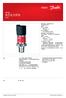 Electronic Pressure Switch, Type MEP