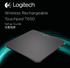 Logitech Wireless Rechargeable Touchpad T650 English 简体中文