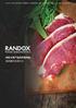 Randox Food Diagnostics 在市场上拥有近 30 年的经验并拥有专业的研发团队, 致力于为全球肉类和海产食品行业开发和制造高质量且可靠的筛查解决方案 Randox Food Diagnostics 提供优良的工具, 可对食品进行现场药物残留筛查 我们的旗舰产品系列是独有的多分析物