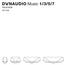 欢迎使用 Dynaudio Music 产品 Dynaudio Music 音箱为极高性能产品, 需要仔细地安装和设置, 因此我们建议您在开始使用前花点时间阅读本手册 内容 1. 了解 Dynaudio Music 1 2. 安装 4 3. 使用 9 4. 设置 网罩的拆除和更换 13