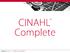 CINAHL Complete