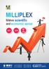 MILLIPLEX Milliplex, ELISA FACS (Flow cytometry), well,, 25 µl/well, kit intra-assay (%CV) inter-assay (%CV), Std, kit QC (Quality control) CRO center